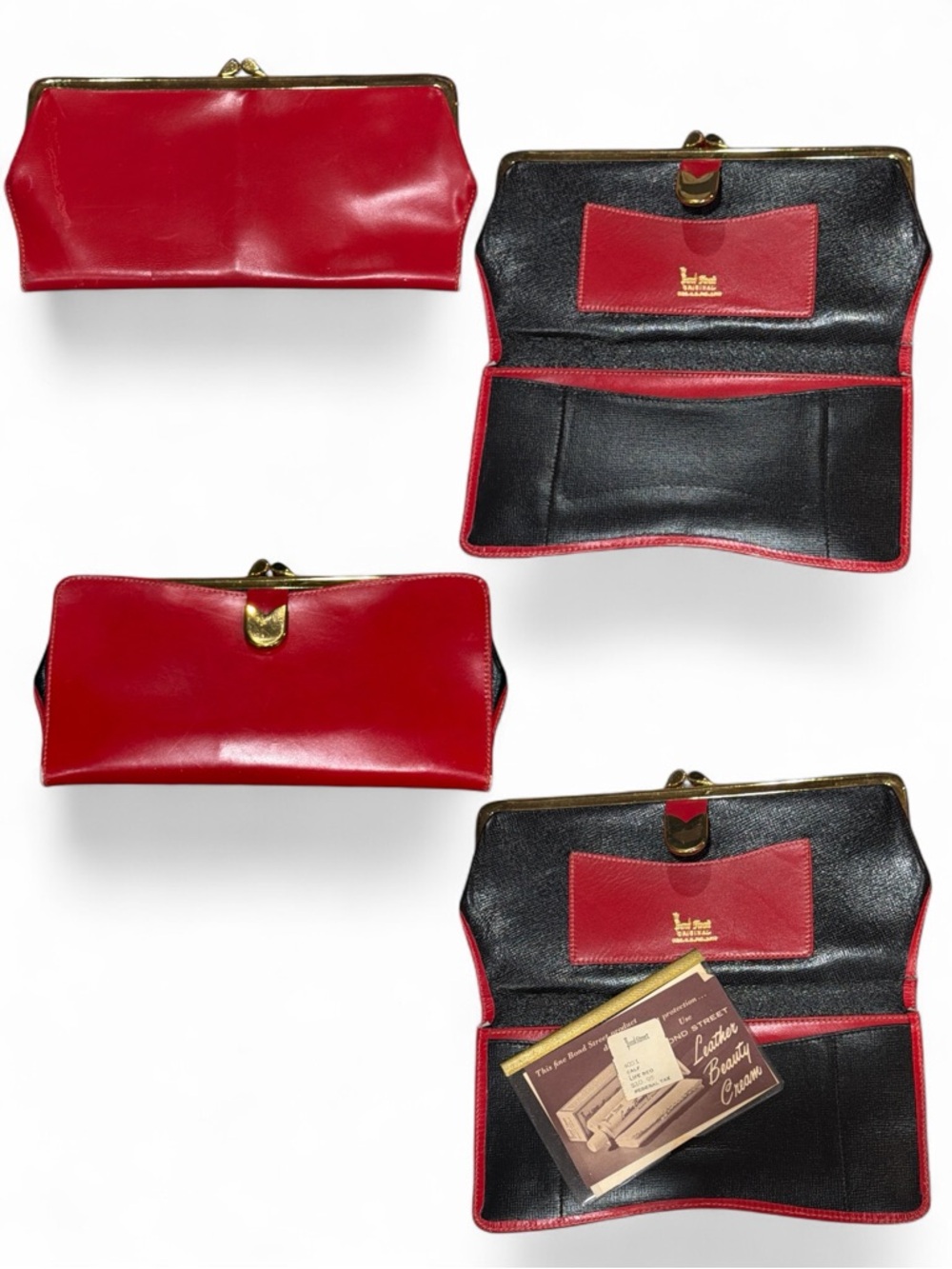 VINTAGE‎ Red Wallet